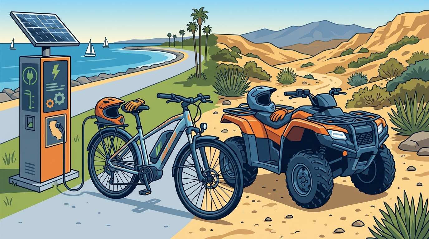 Real-World E-Bike & ATV Tours in San Diego