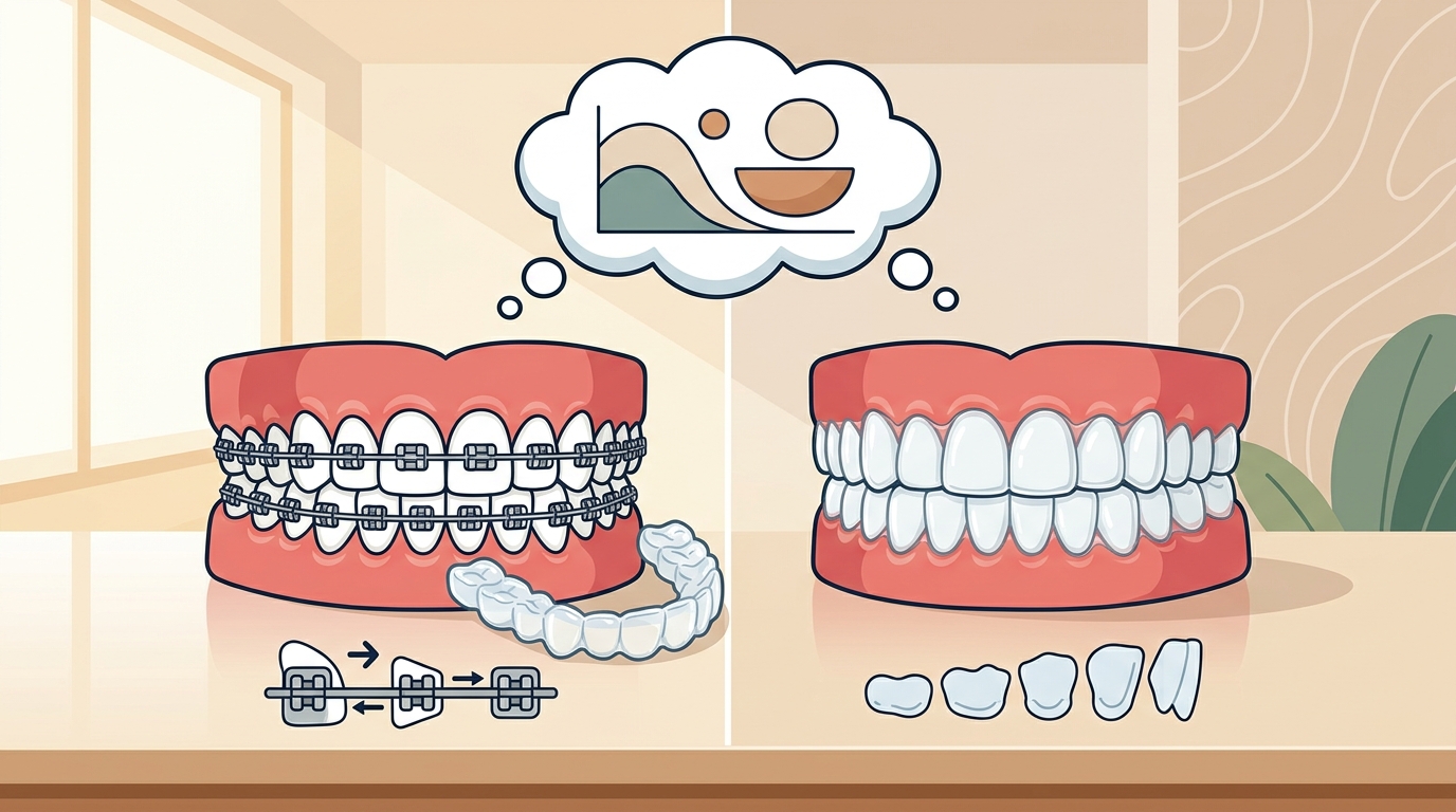 Clear Braces vs. Traditional Braces: A Mindful Comparison
