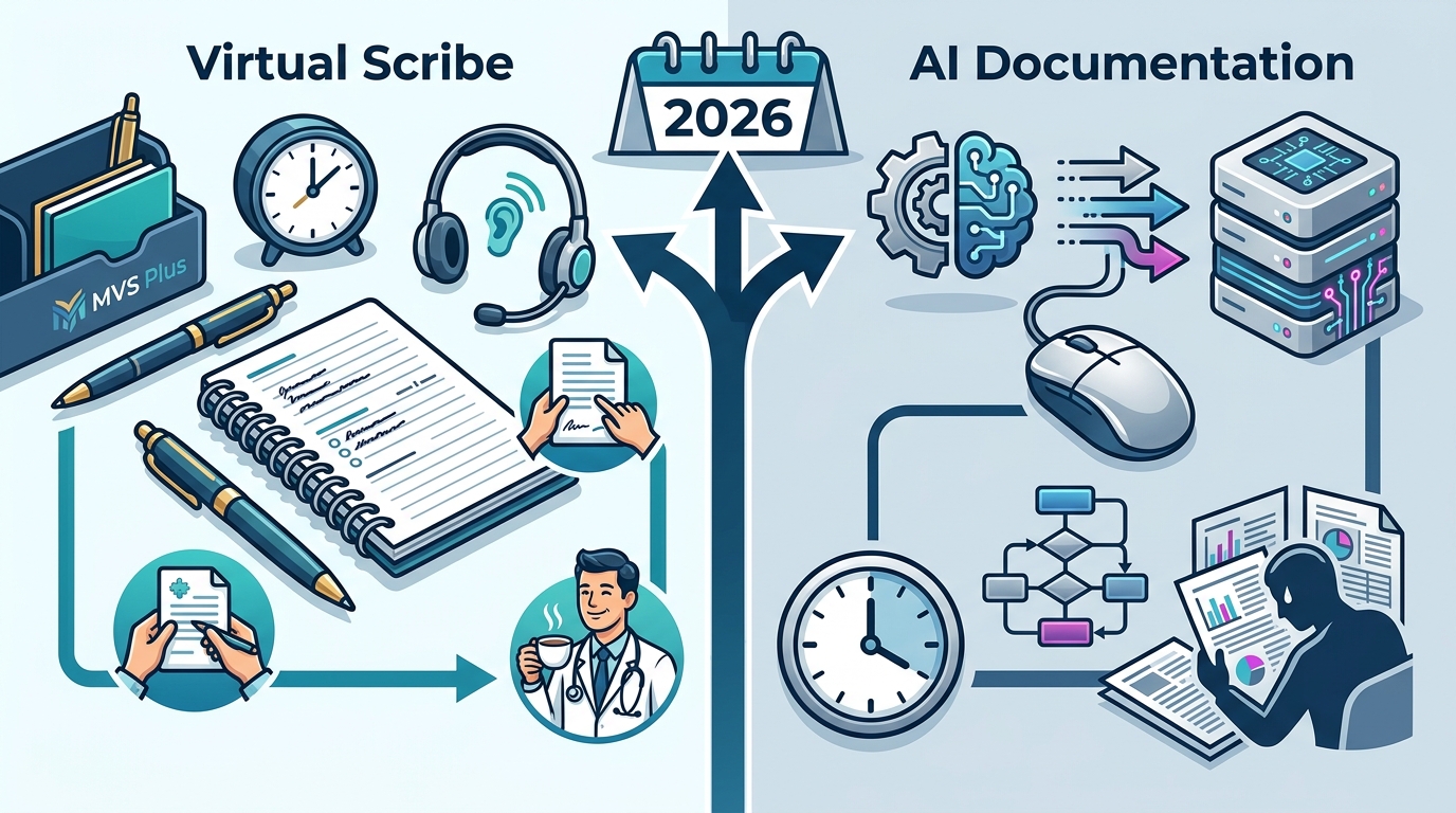 Virtual Scribes vs. AI Documentation: Which Is Best for 2026?