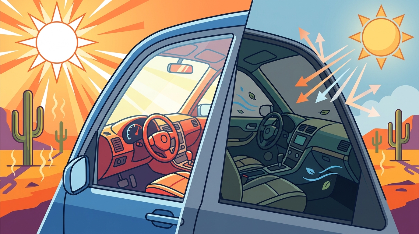 Health & Performance Benefits of Professional Vehicle Window Tnt