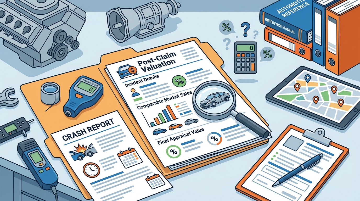 How Post-Claim Vehicle Valuations Work: A Complete Guide