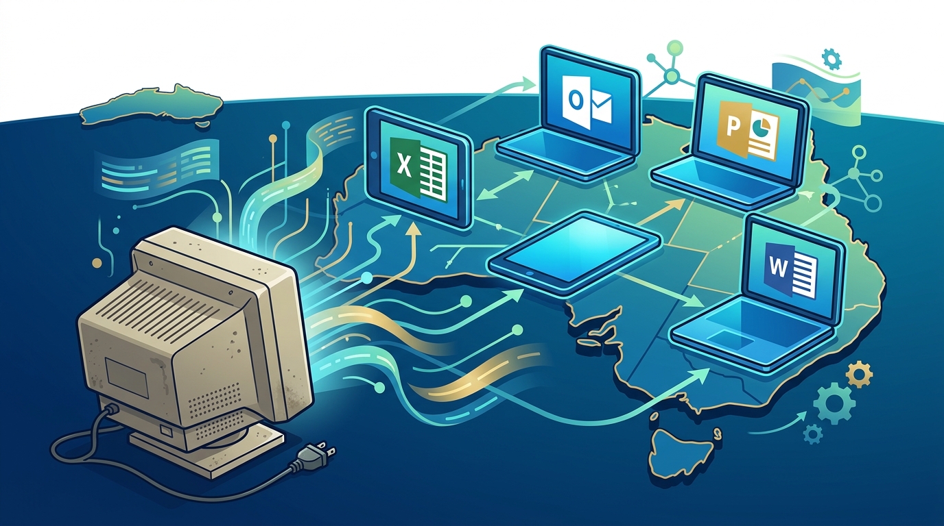 Evolution of Online Corporate Microsoft Office Training in AU