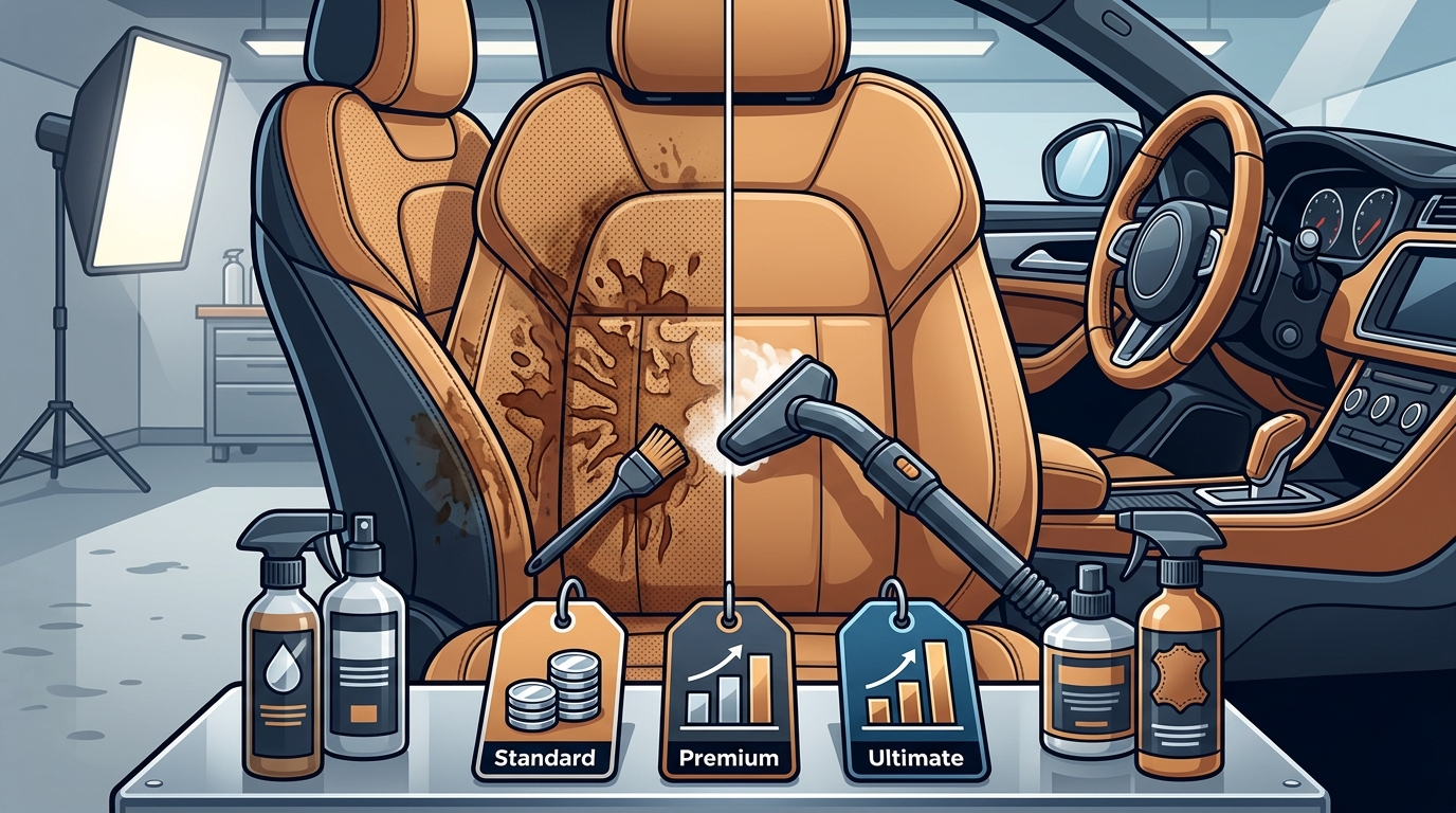 Professional Leather Seat Stain Removal Pricing in Westshore, FL