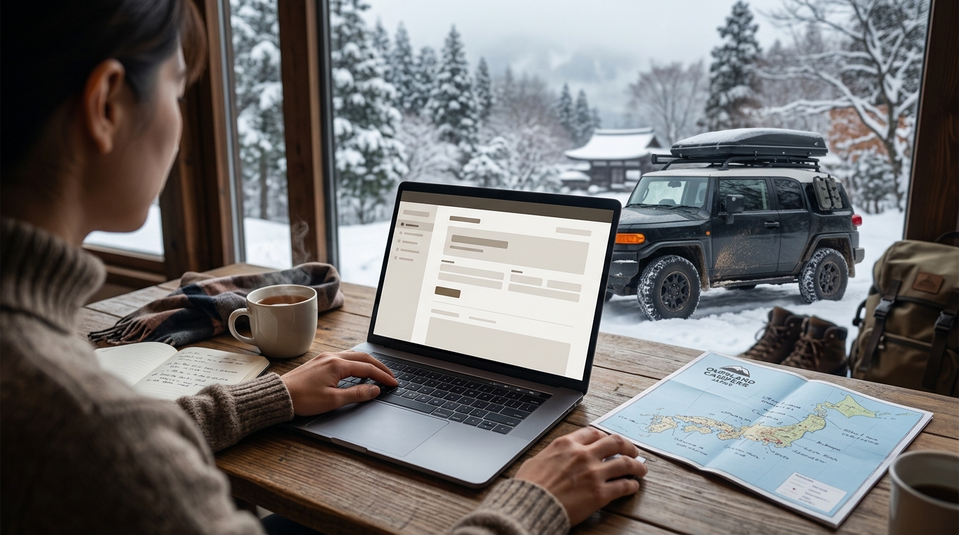 Booking a Winter Camper Van in Japan: A Step-by-Step Guide