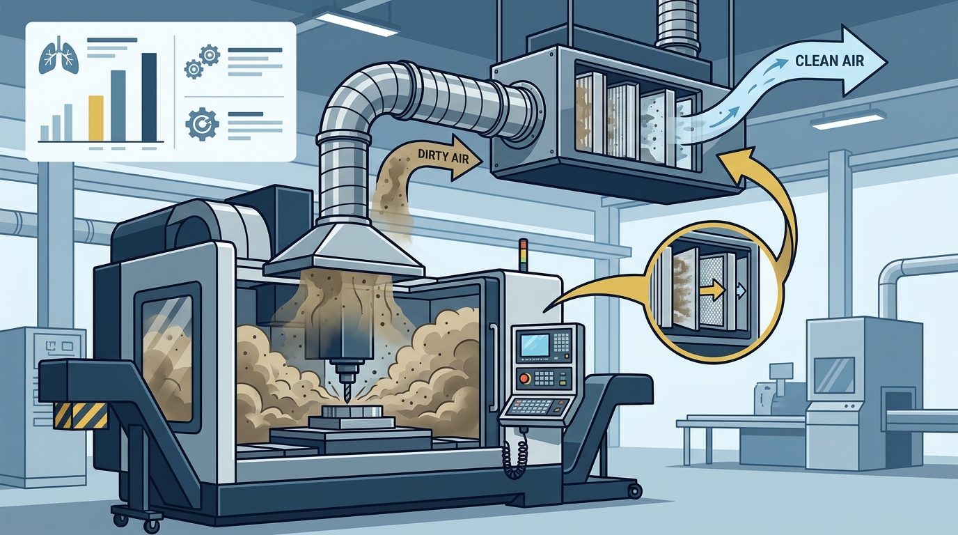 How Industrial Air Filtration Captures Factory Dust at theSource