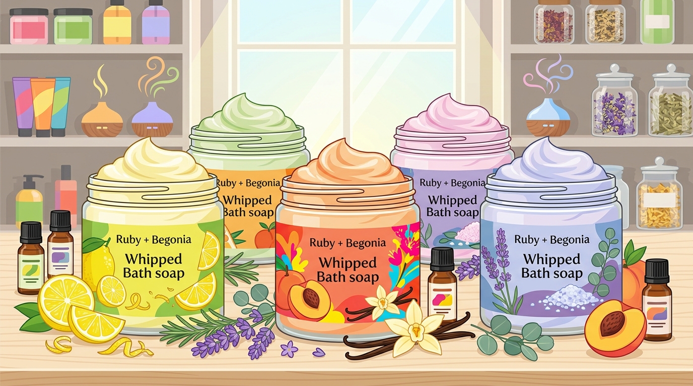 Comparing Fragrance Notes to Find Your Perfect Whipped Bath Soap