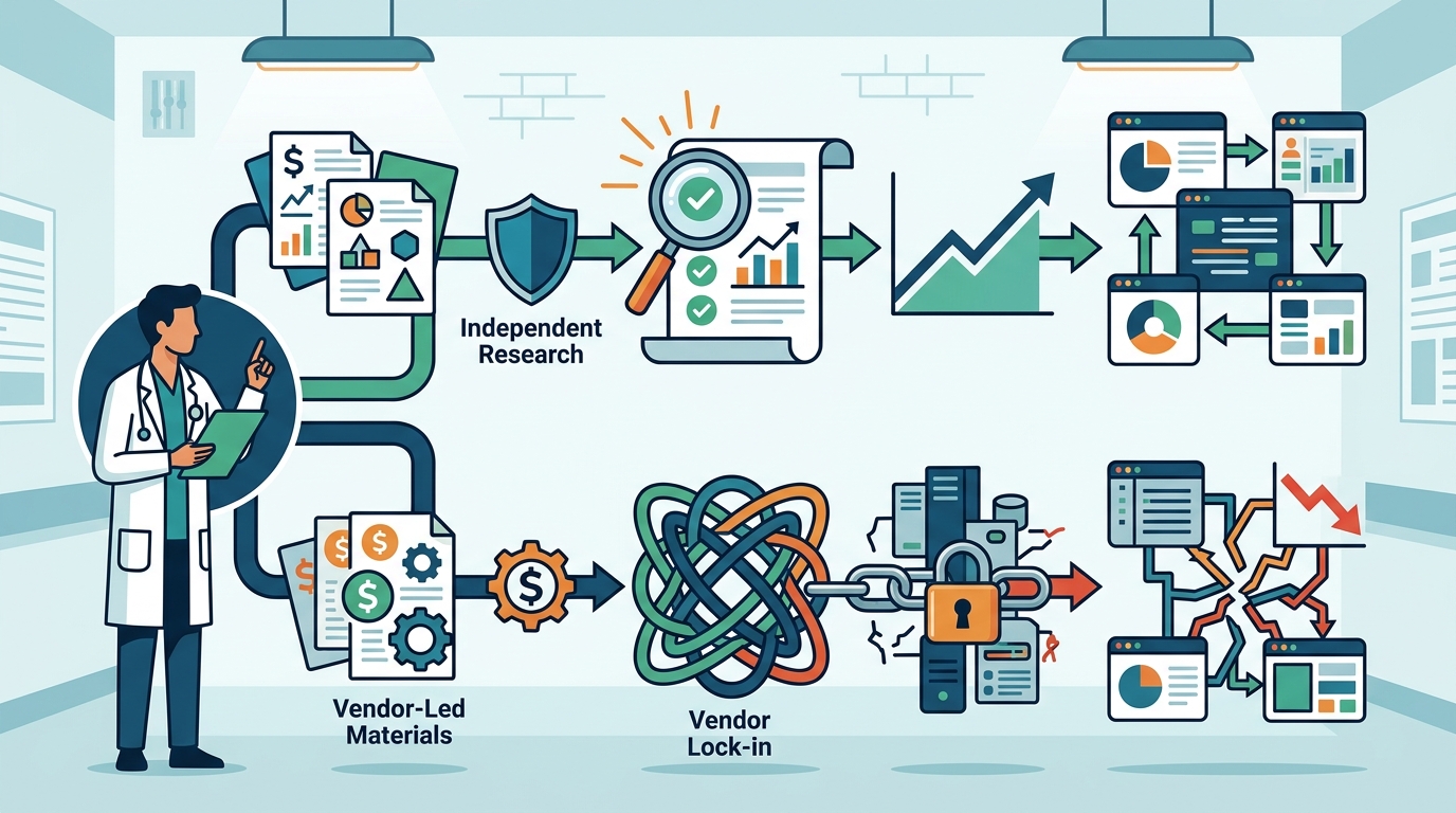 Evaluating Vendor-Agnostic Healthcare IT Research Credibility