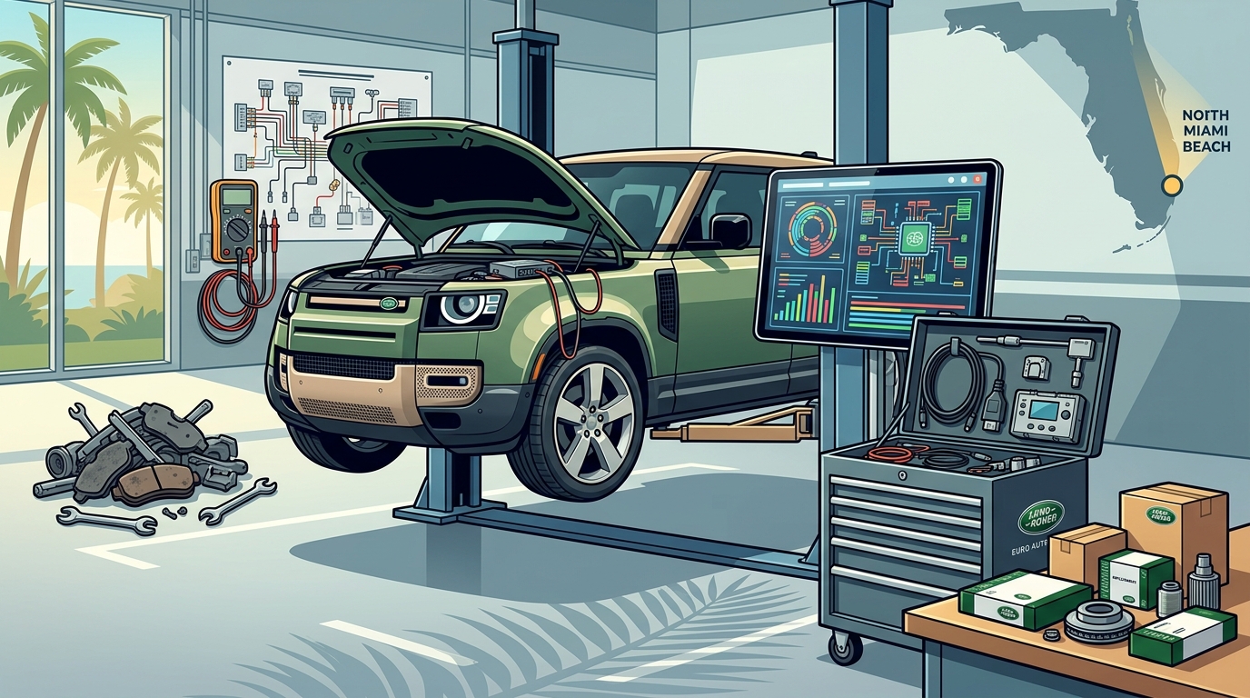 Common Mistakes When Choosing a Land Rover Repair Shop in South