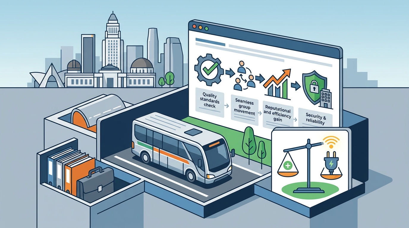 LA Corporate Group Transportation: Quality Standards & Selection