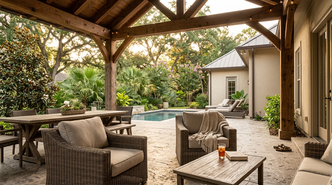 Louisiana Patio Design: Creating Outdoor Living Spaces