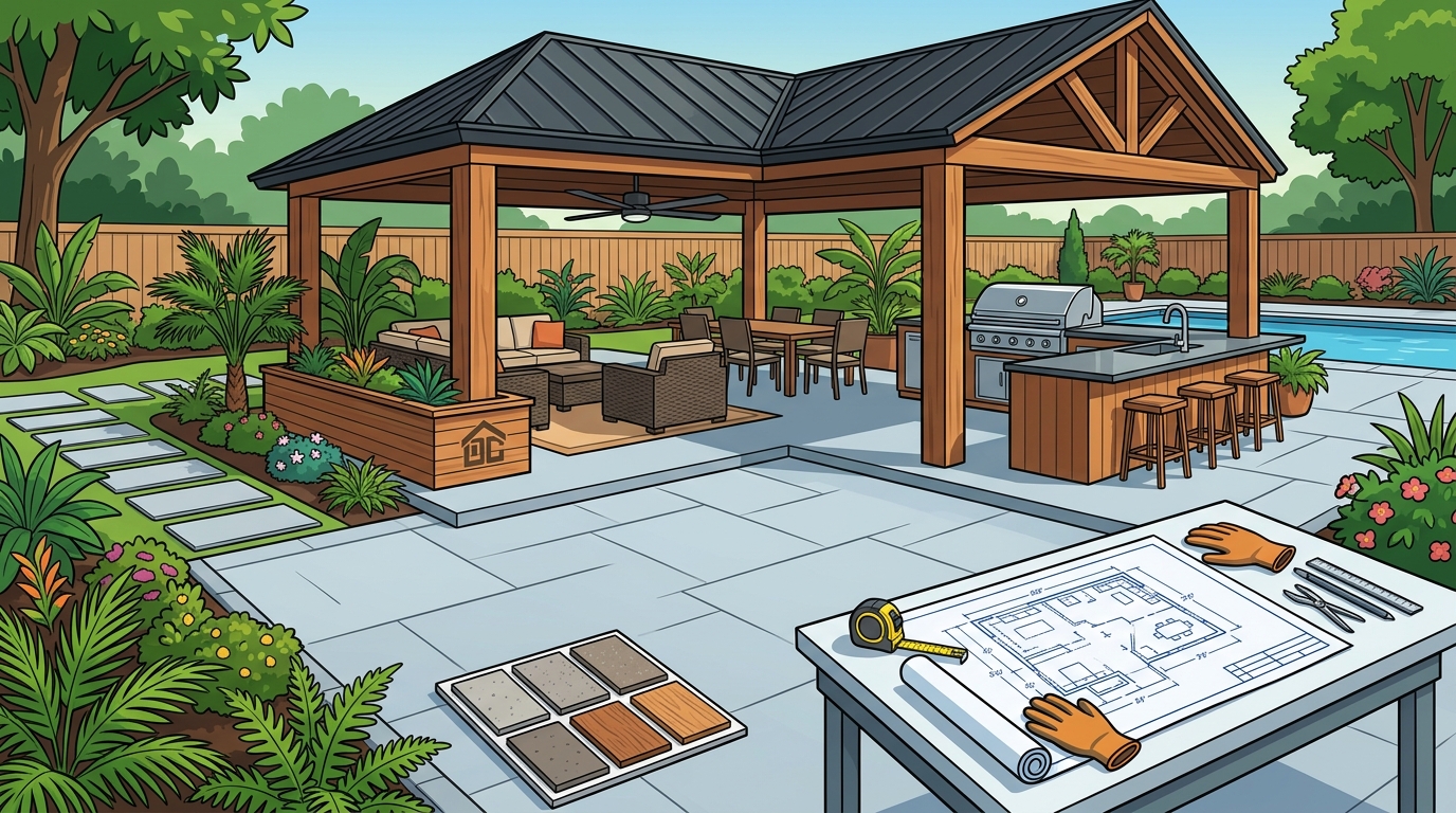 Louisiana Patio Design: Creating Outdoor Living Spaces