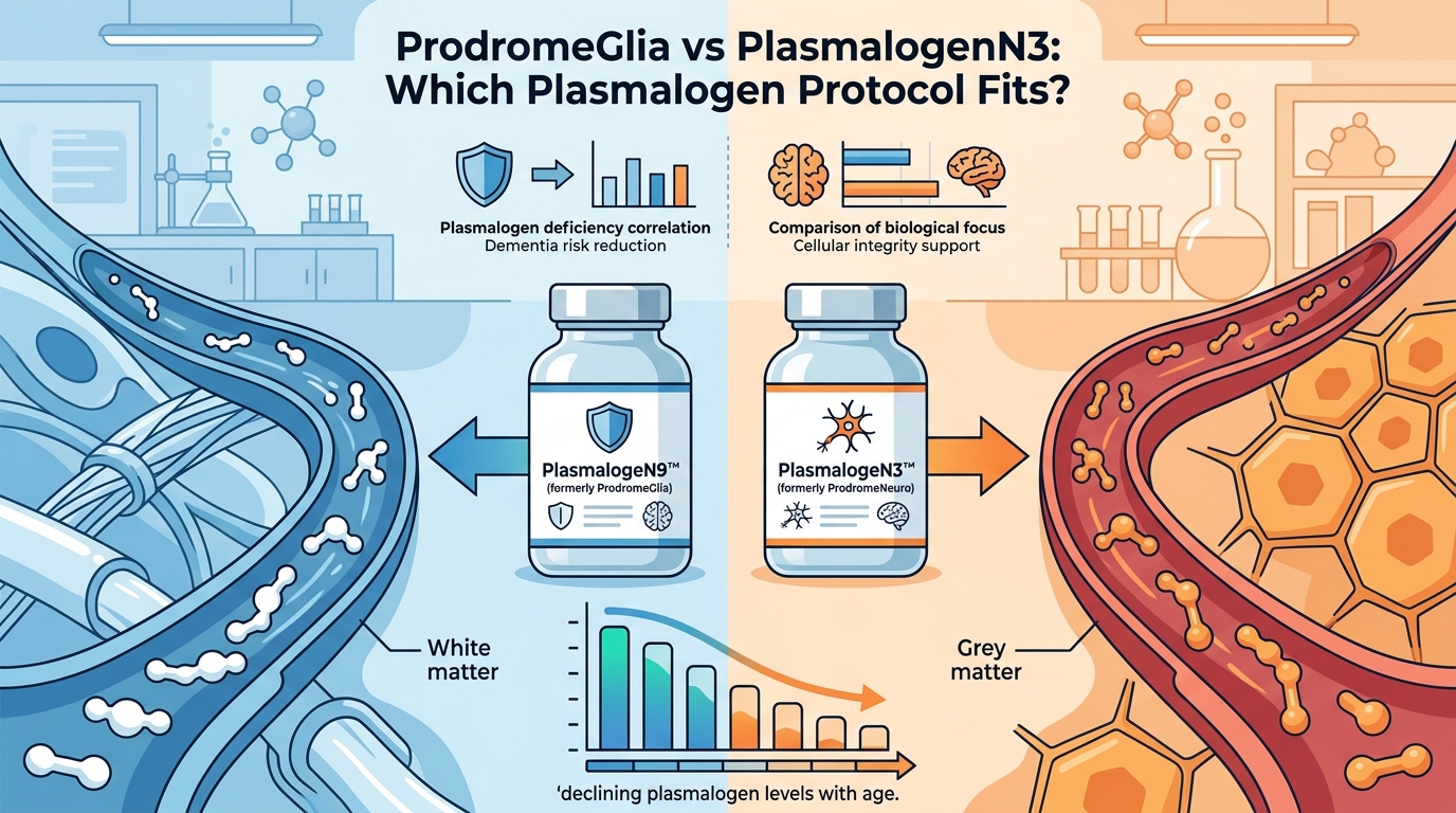 ProdromeGlia vs PlasmalogenN3: Which Plasmalogen Protocol Fits?