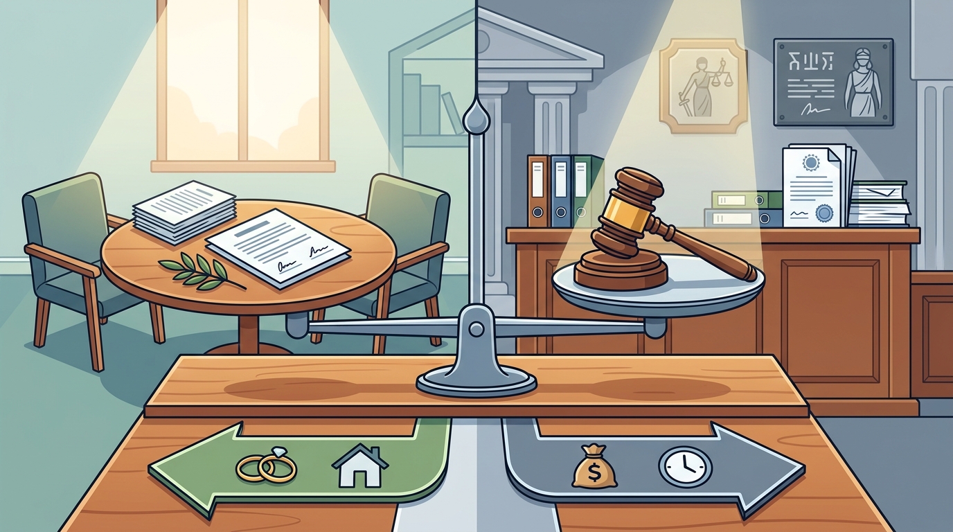 Divorce Mediation vs. Litigation: Which Path Fits Your Case?