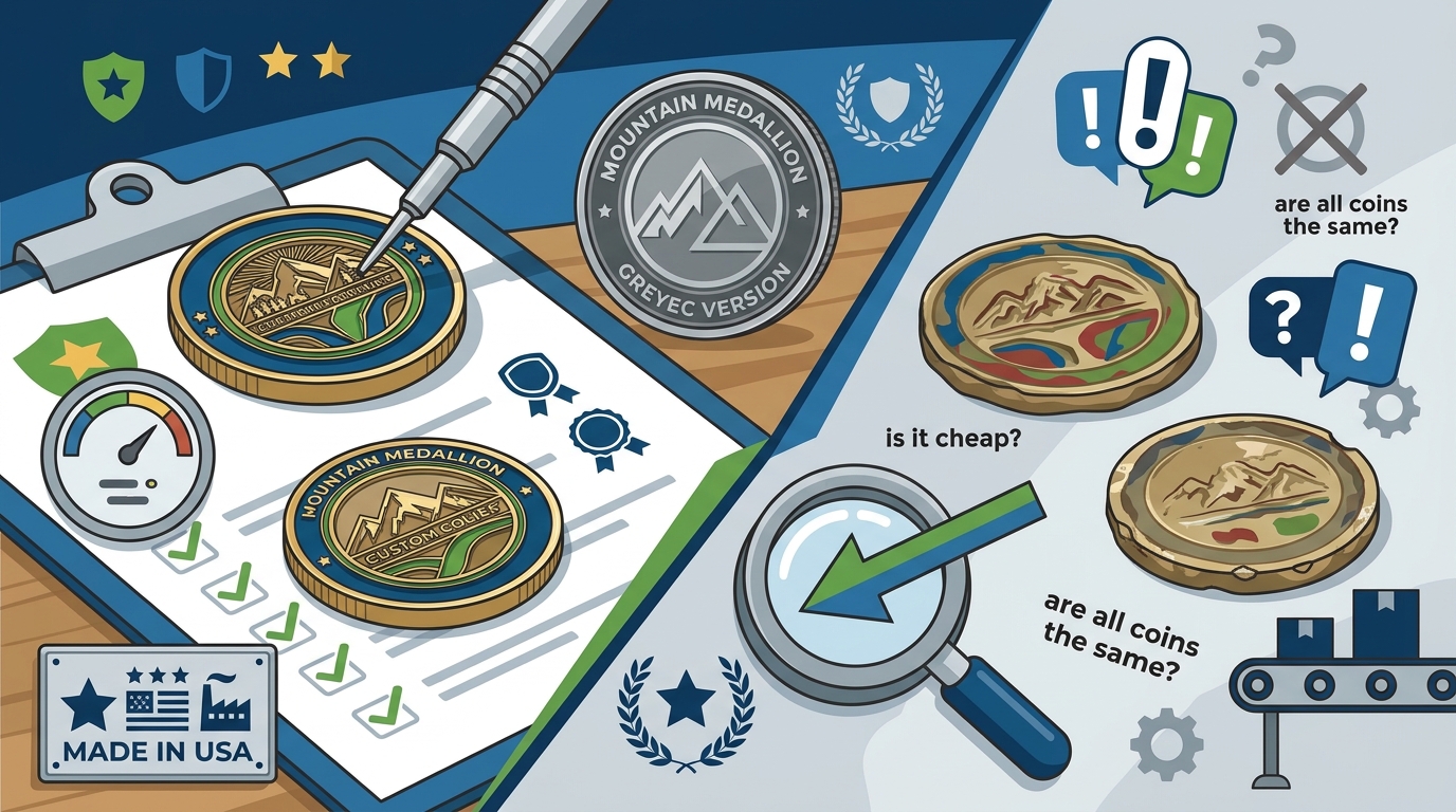 Custom Challenge Coin Maker FAQs and Myth-Busting Guide