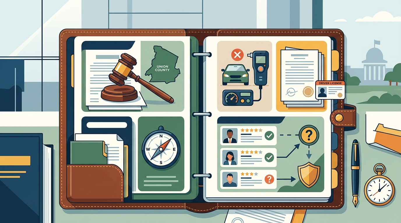 How to Hire a DUI Defense Attorney in Union County, NJ