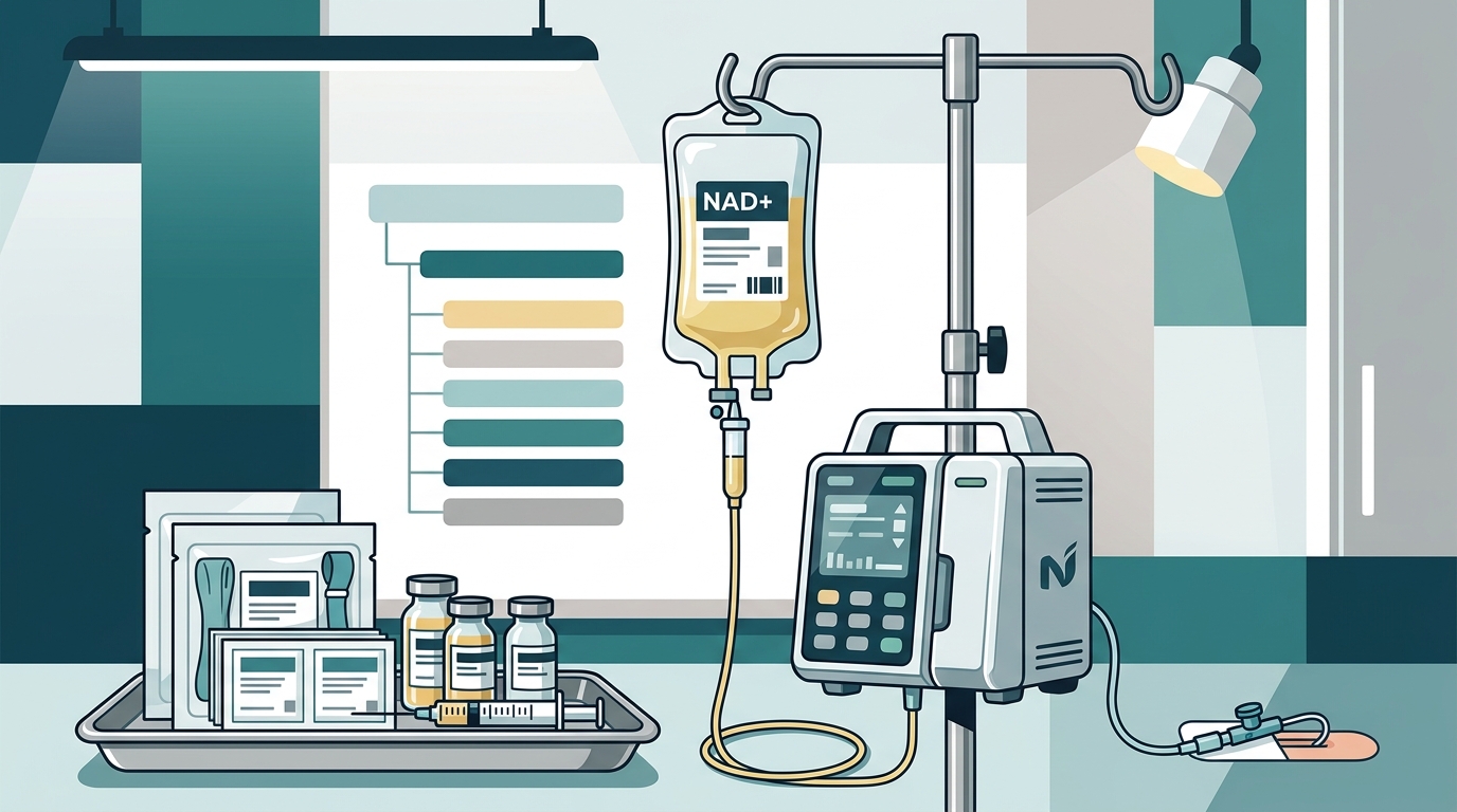 Essential Standards for Clinical-Grade NAD+ IV Therapy Delivery