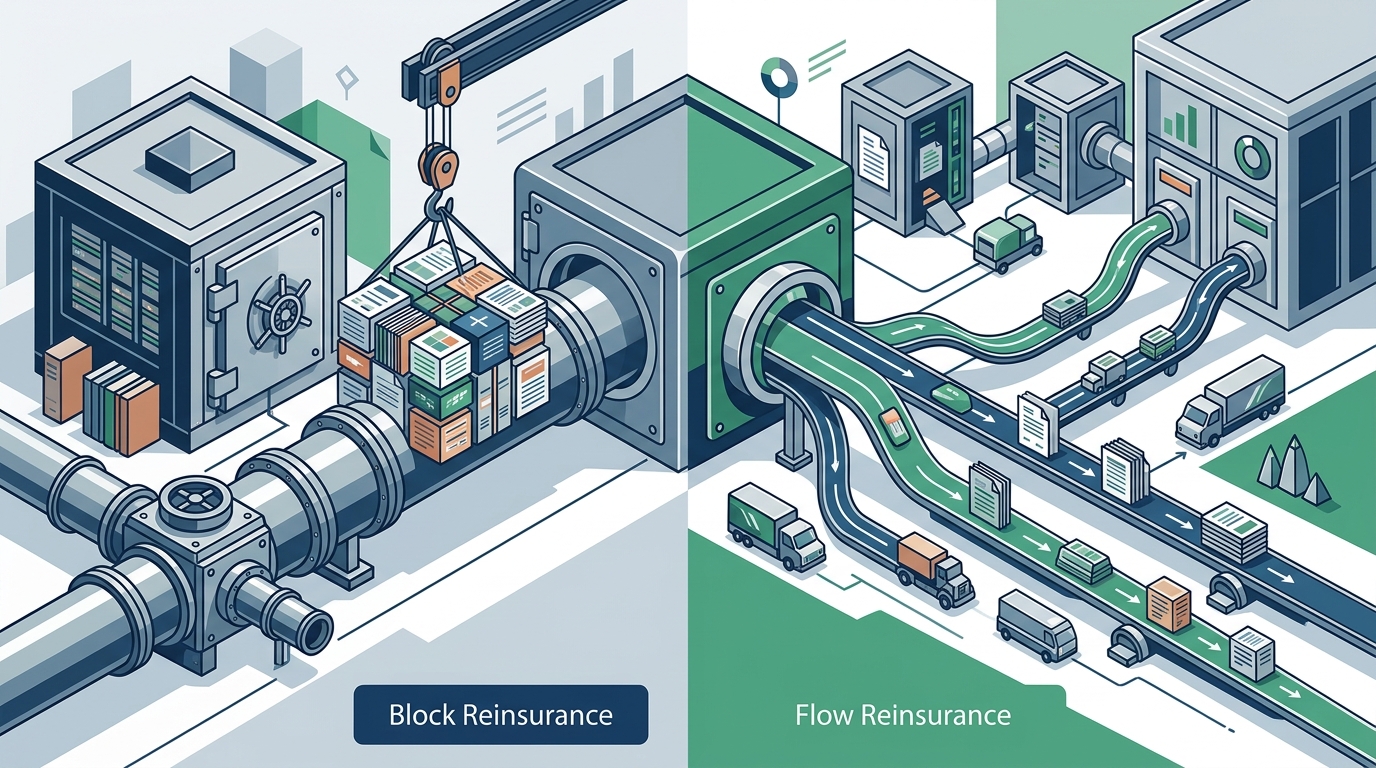 Block vs. Flow Reinsurance: Key Differences & Strategic Benefits