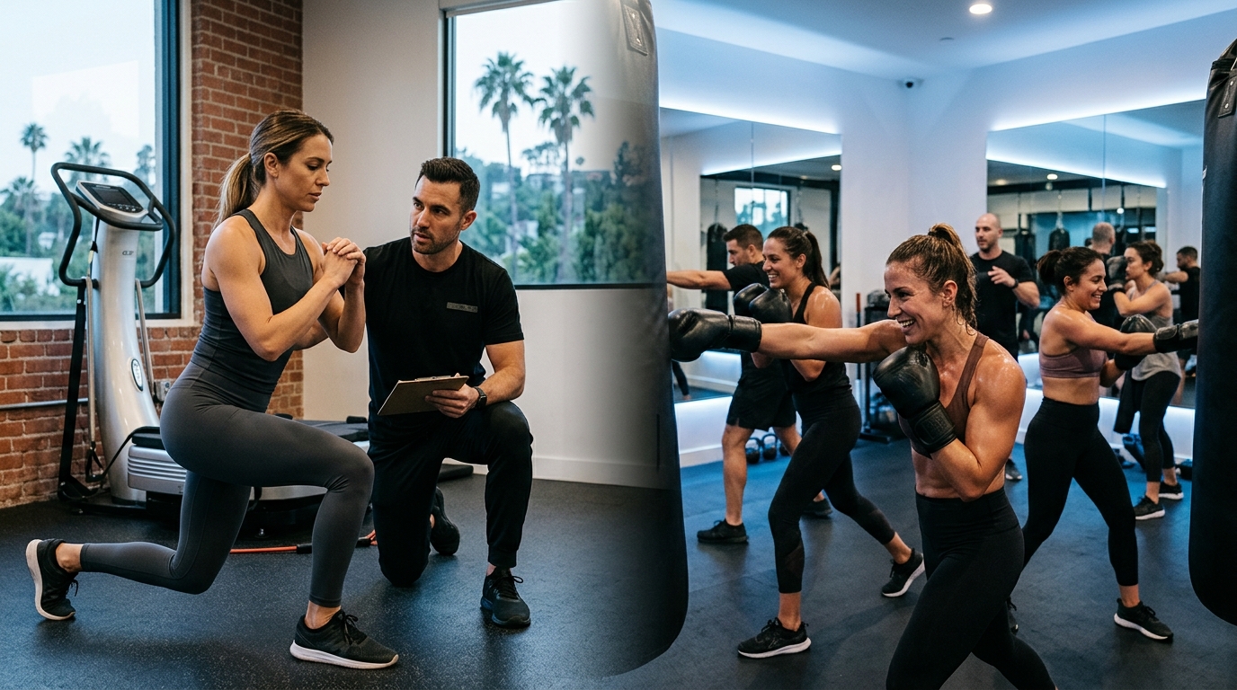 Personal Training vs Group Classes at West Hollywood Fitness