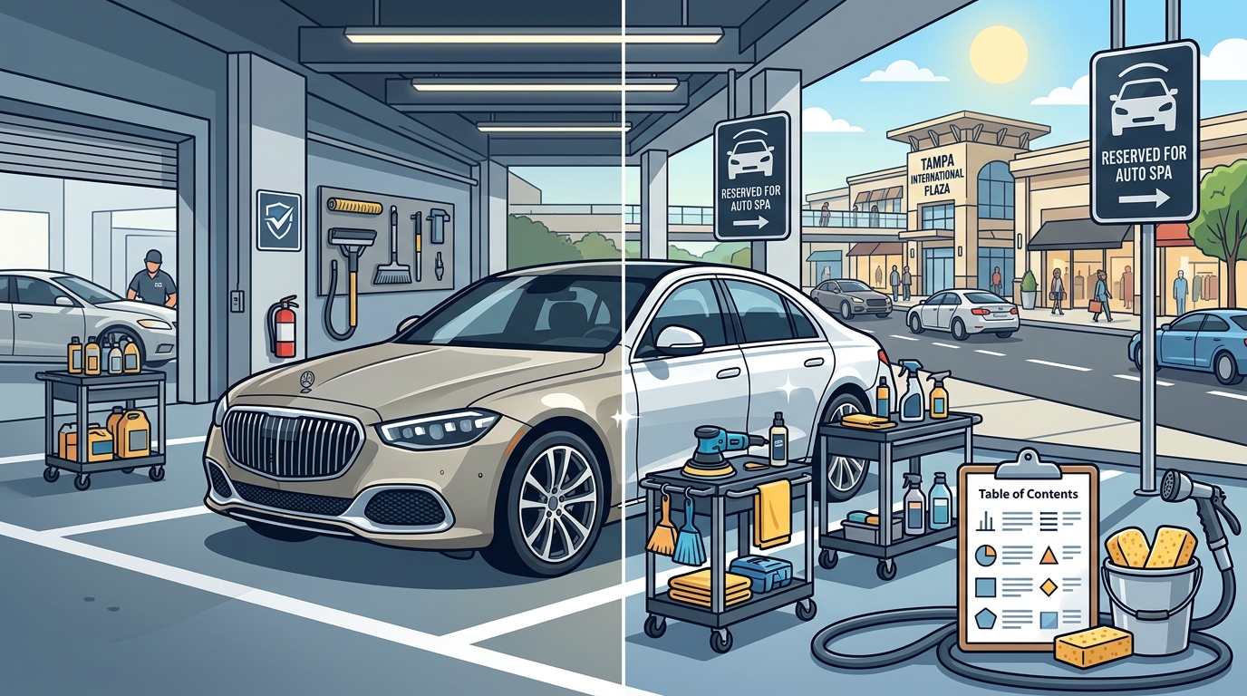 Best Car Detailing Near Tampa International Mall | Auto Spa