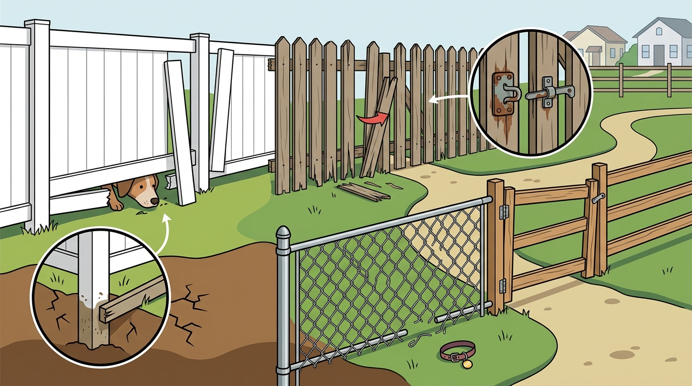 Pet Containment Fence Design Flaws That Compromise Safety