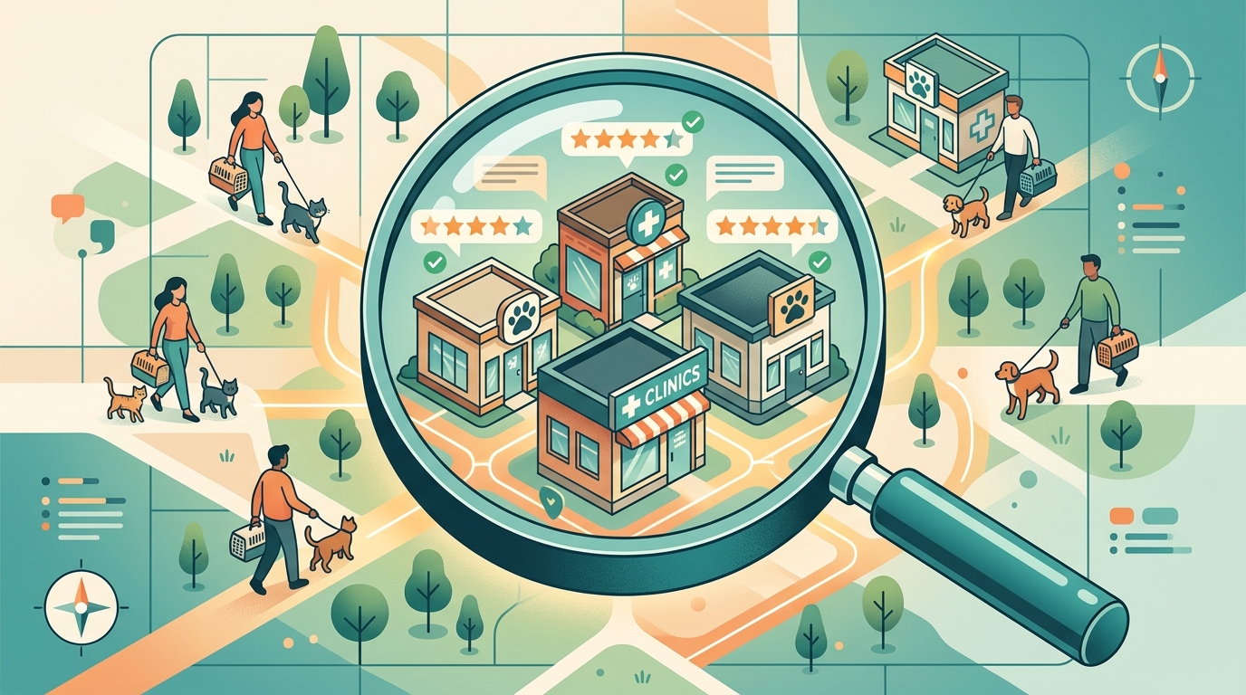 How to Find and Compare Veterinary Clinics Using Online Review