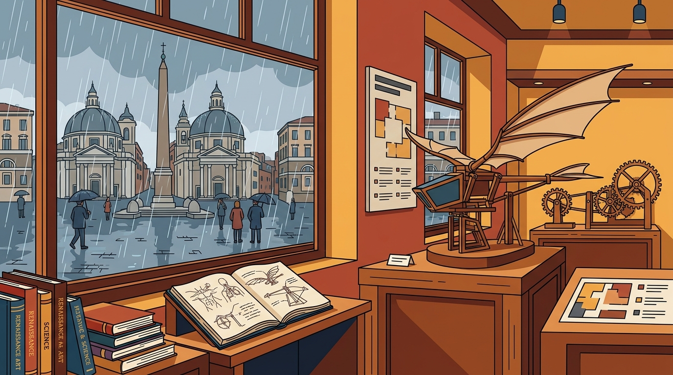 Museo Leonardo da Vinci: A Perfect Rainy Day in Rome