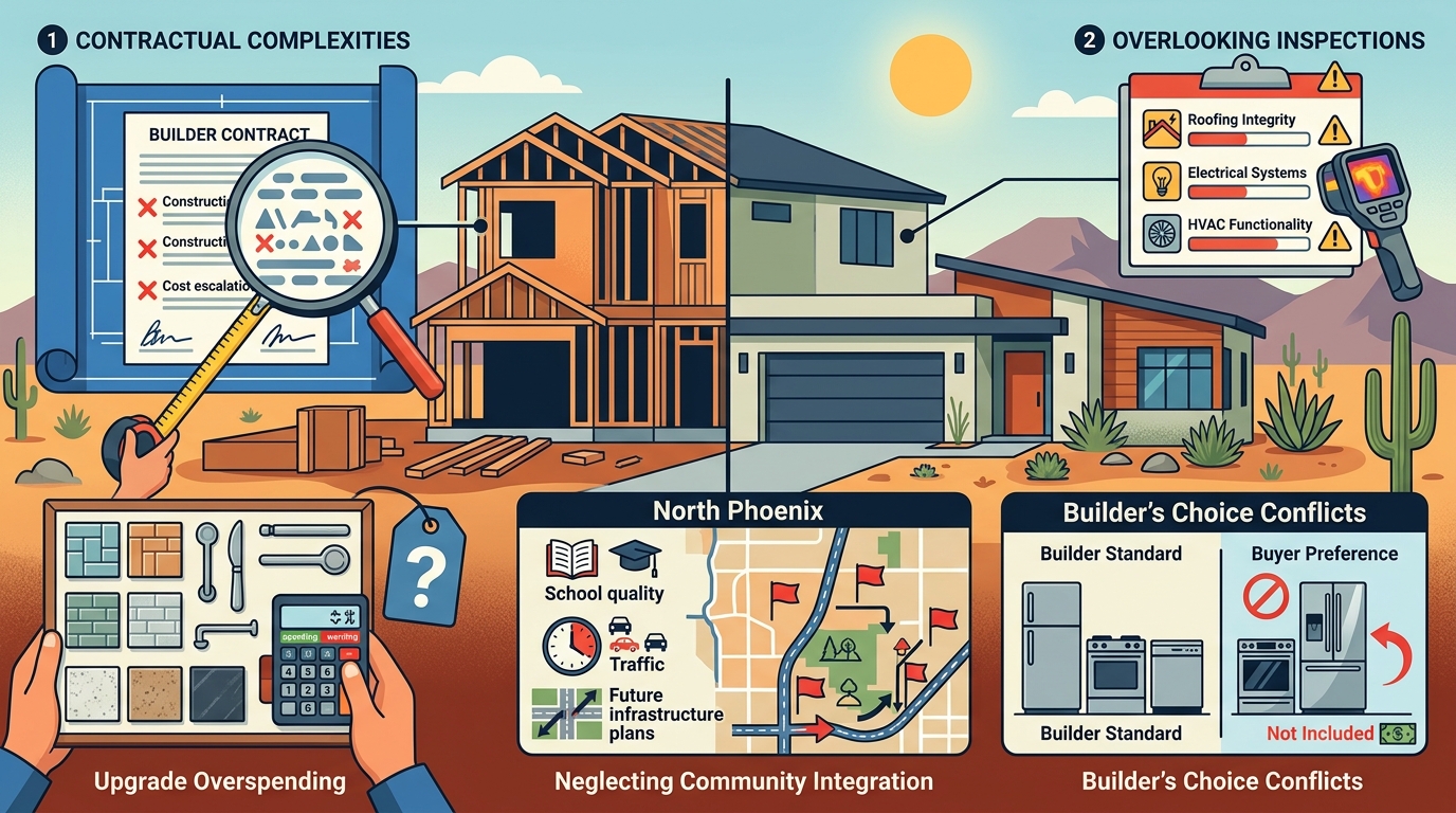 New Construction Buyer Mistakes in North Phoenix: Avoid These 5