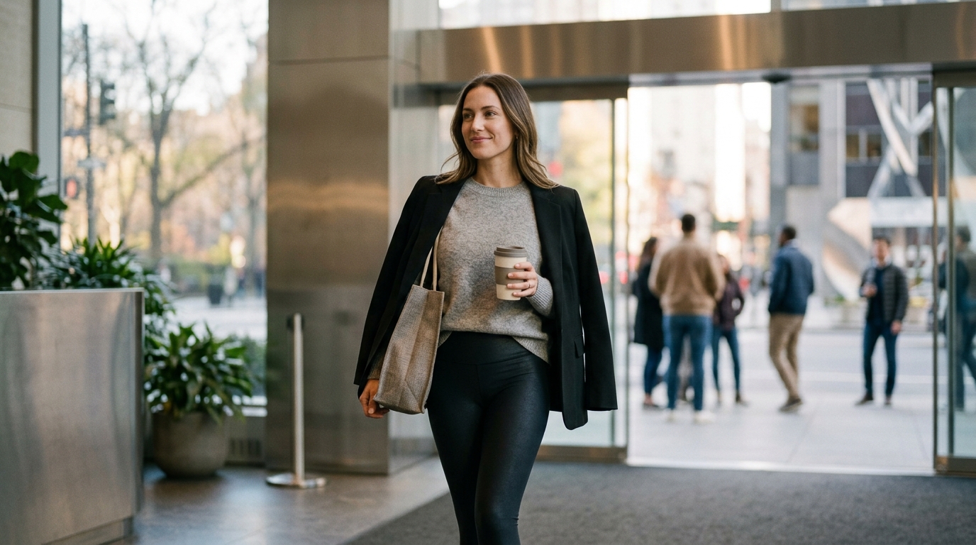 Casual Workday & Gym Outfits: Boost Confidence & Comfort