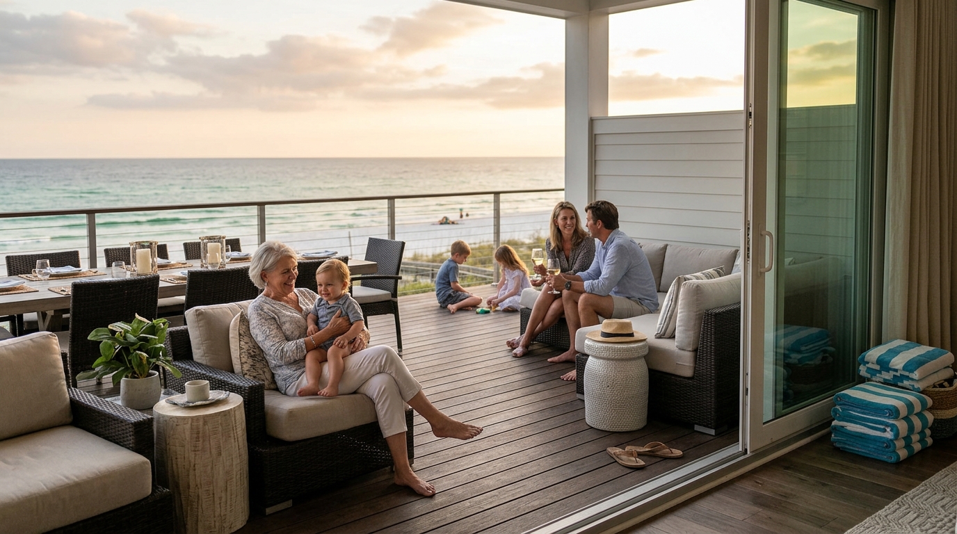 Booking Mistakes Large Families Make with South Walton Vacation