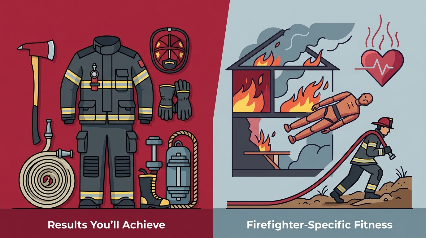 Results You'll Achieve From a Firefighter-Specific Fitness