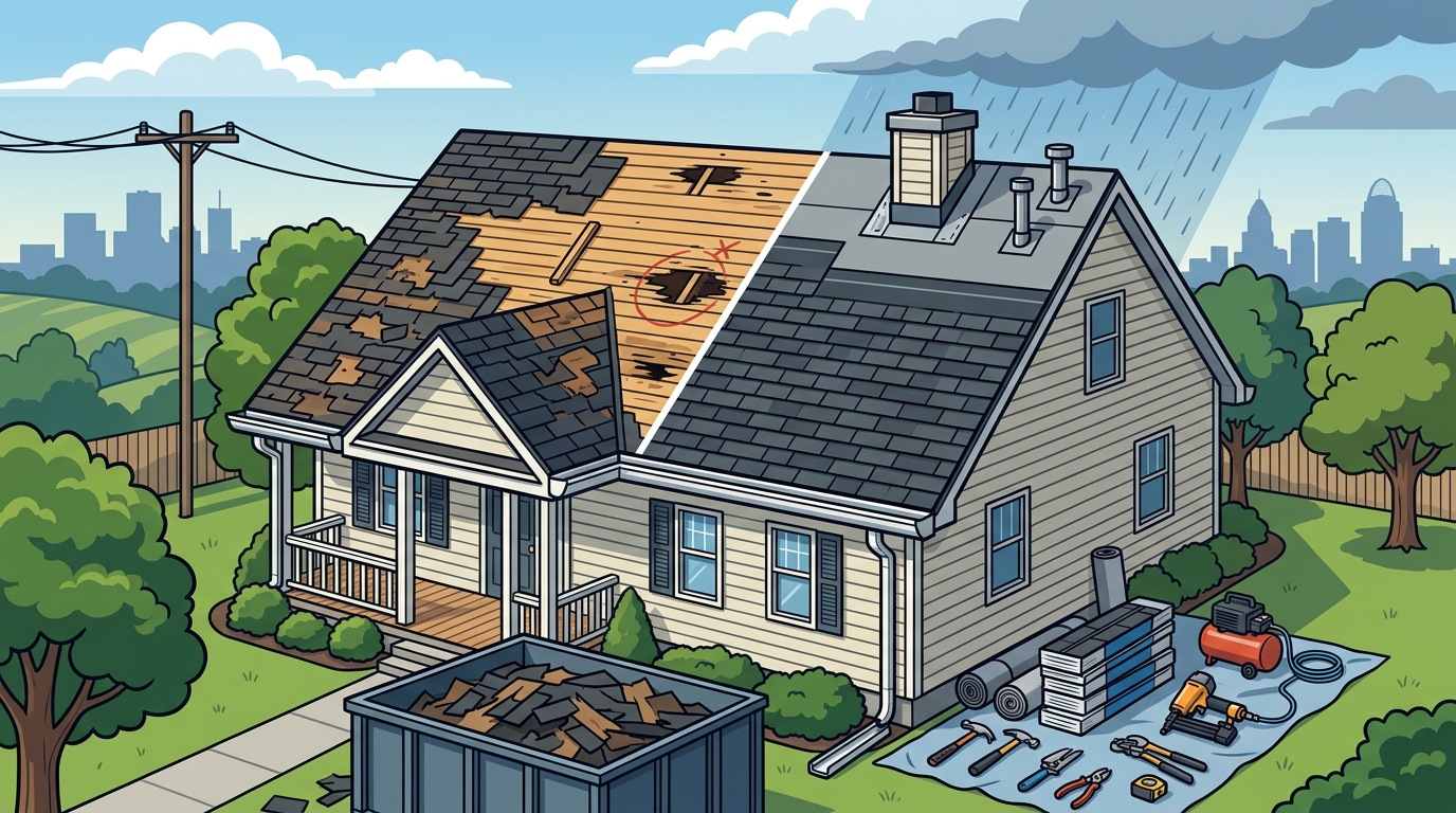 Full Roof Replacement Costs in Cincinnati & Dayton (2026 Guide)