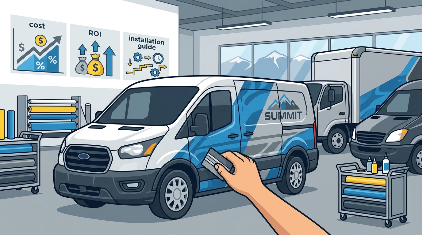 Commercial Fleet Wraps Utah: Cost, ROI & Installation Guide