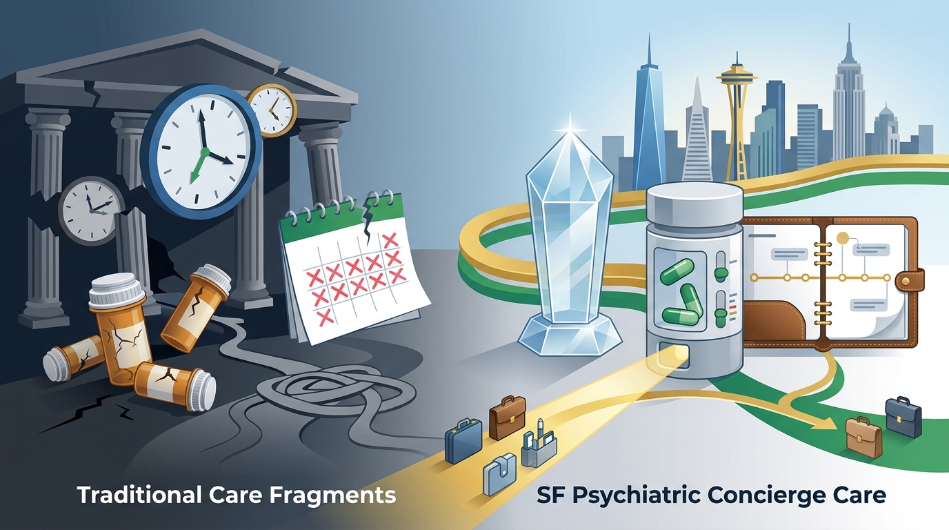 Concierge ADHD Care: SF Psychiatric’s Model for Professionals