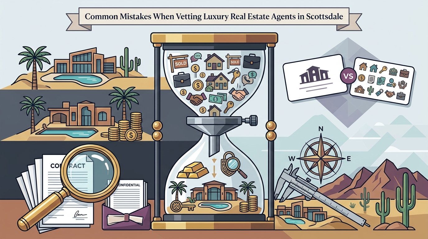 Common Mistakes When Vetting Luxury Real Estate Agents in Scott