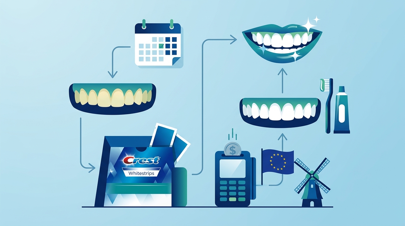 Crest Whitestrips Results Under €37.95: Visible Changes & Review