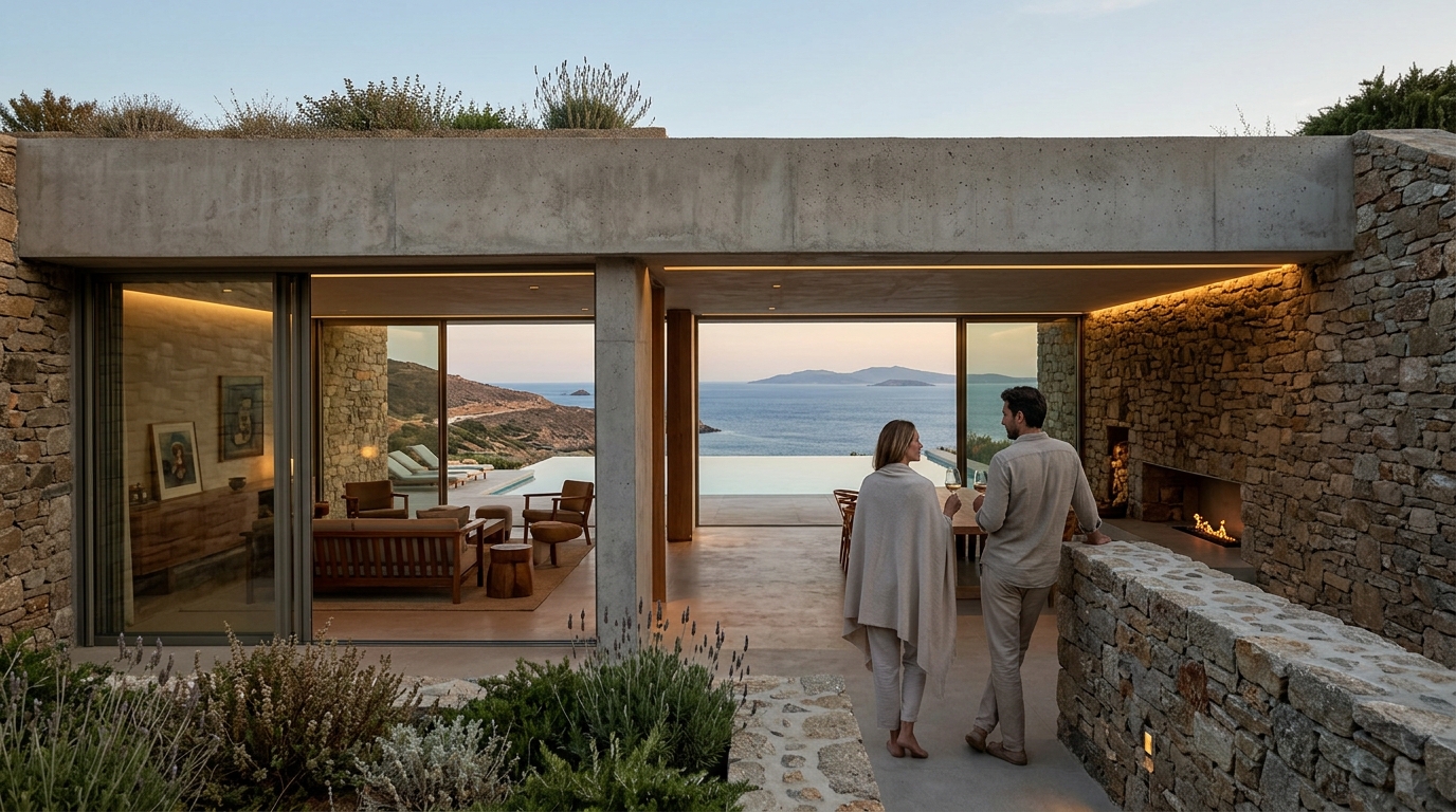 Investment Value of Greek Subterranean Luxury Villas