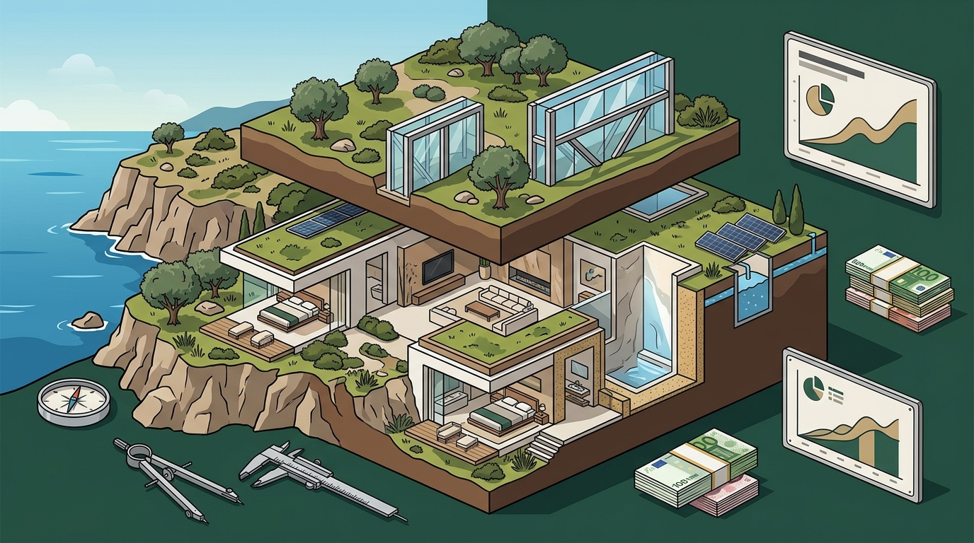 Investment Value of Greek Subterranean Luxury Villas