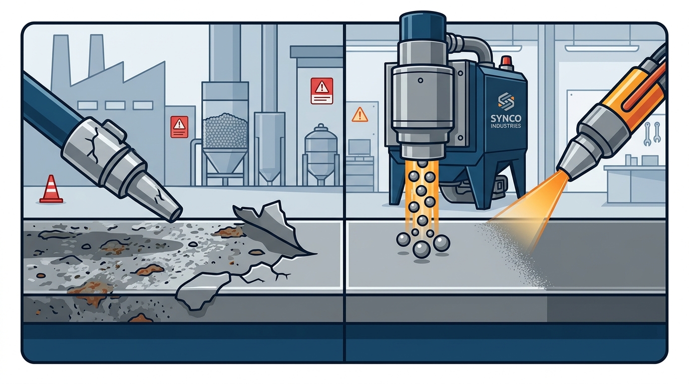 Shot Blasting & Thermal Spray Mistakes: Prevention Guide
