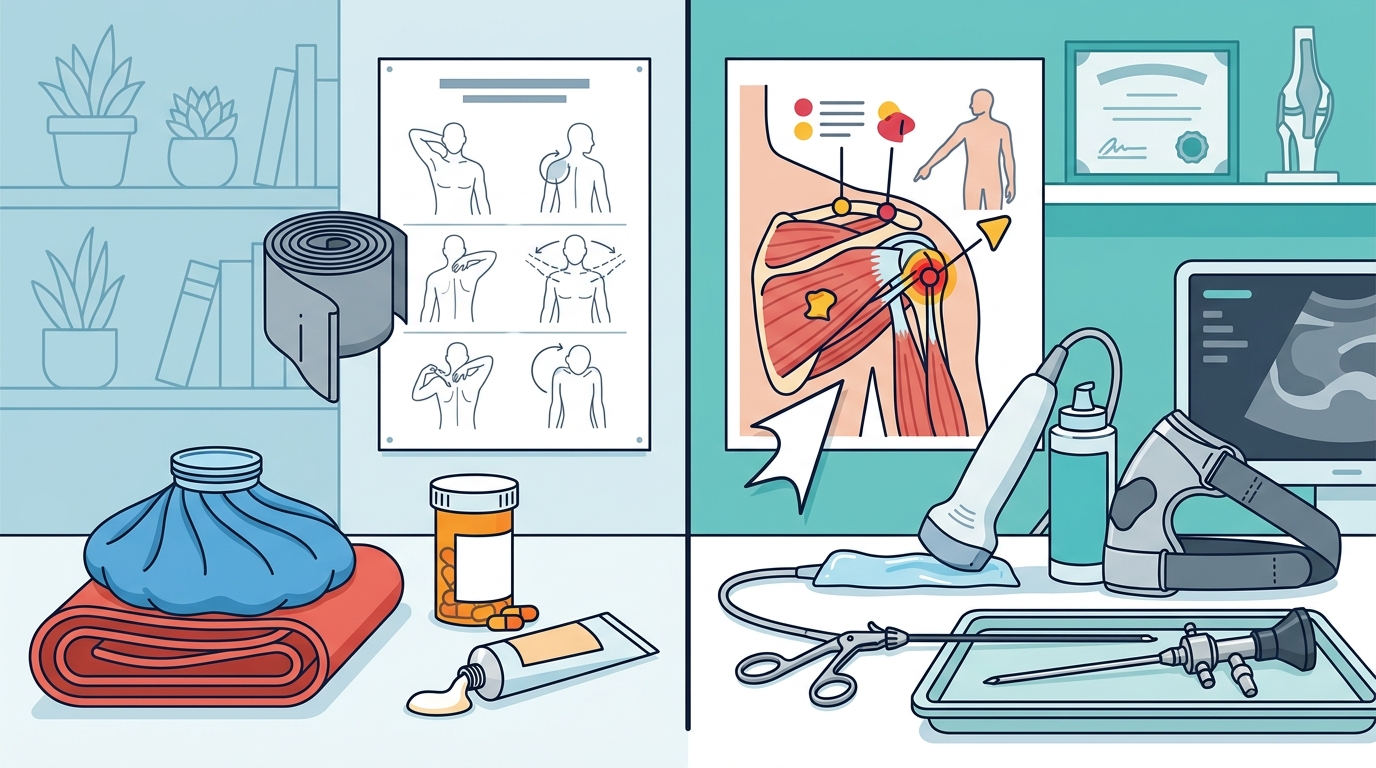 Self-Care vs. Professional Evaluation for Shoulder Pain in Anch