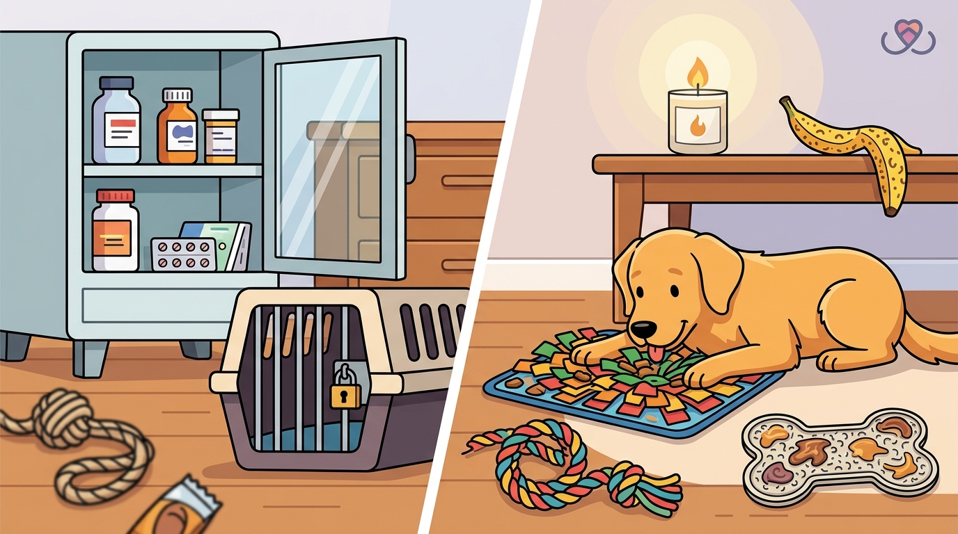Comparing Calm Paws Home vs. Traditional Anxiety Solutions for P