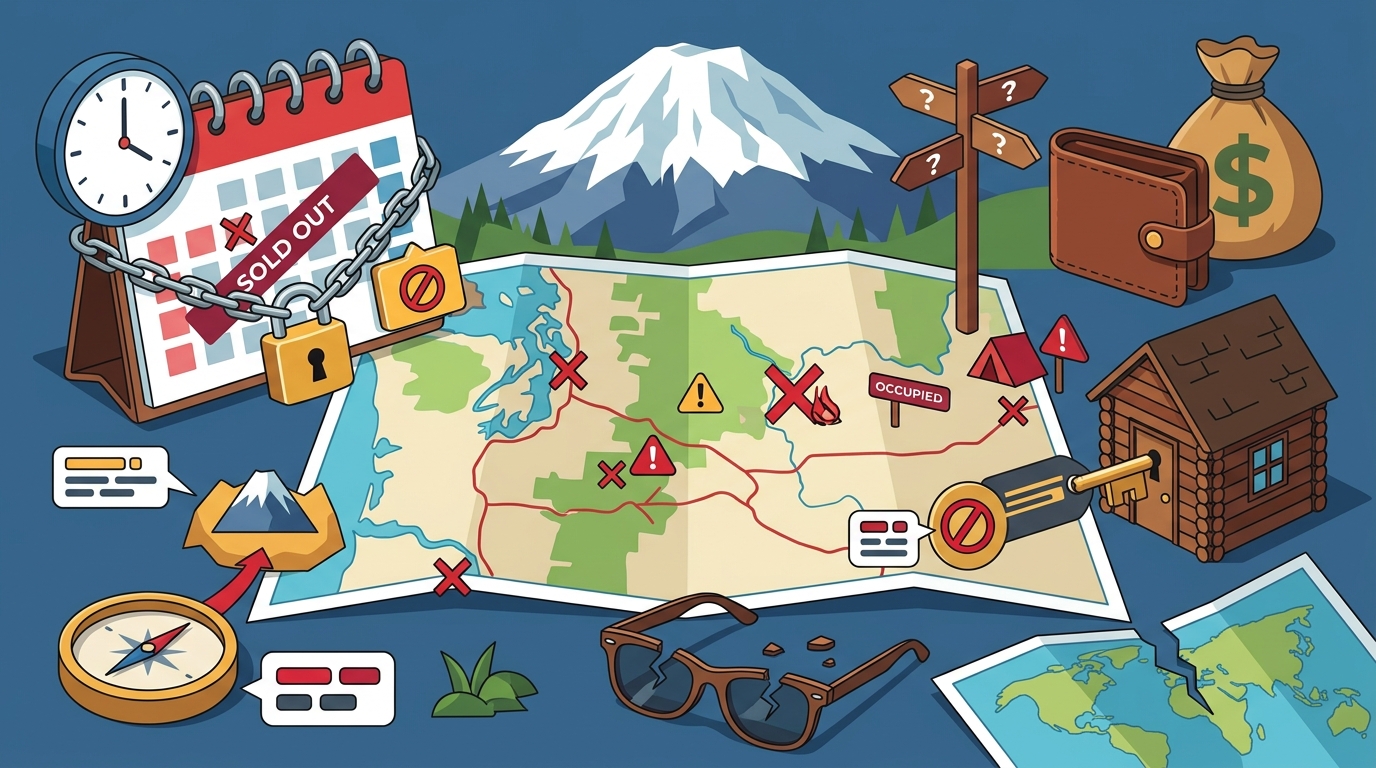 Lodging Mistakes Near Mount Rainier: Avoid These Pitfalls