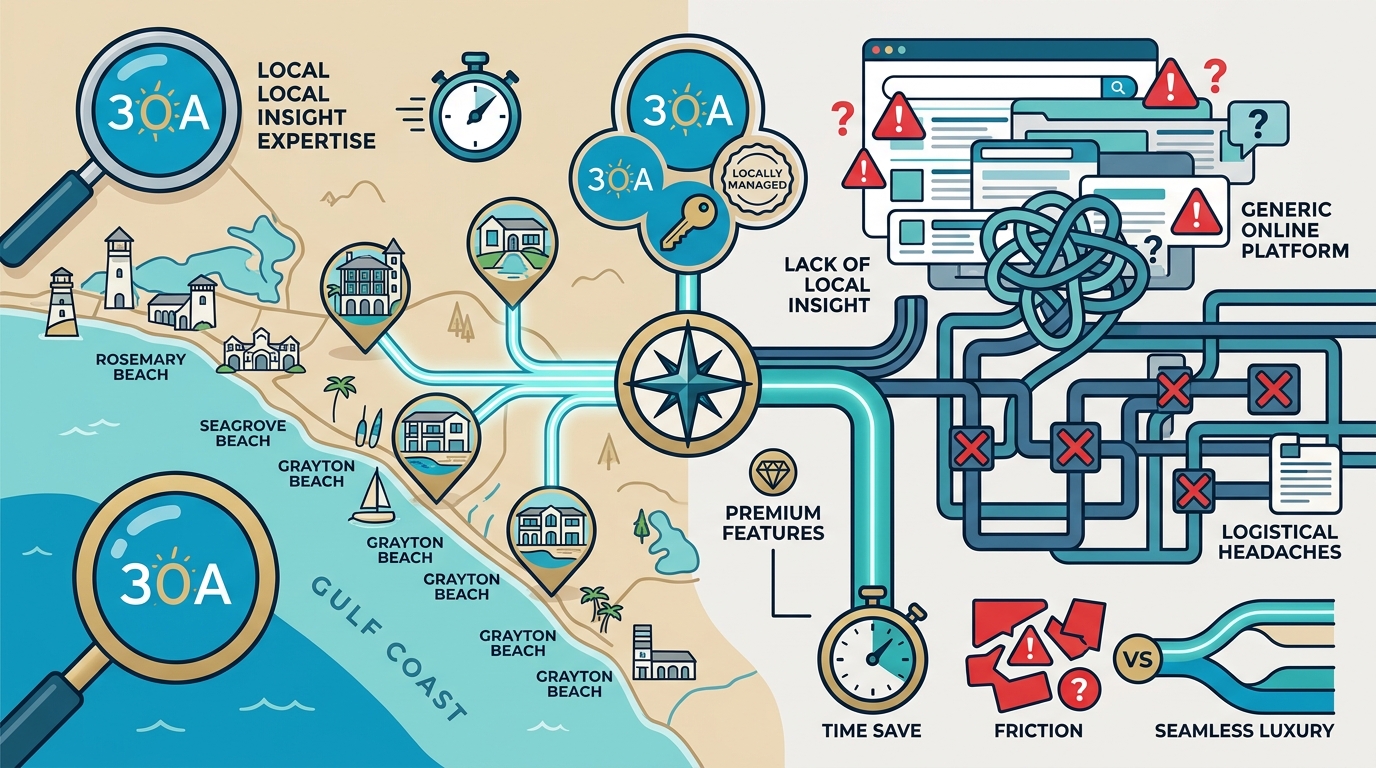 Common Mistakes When Booking a Locally Managed South Walton Home
