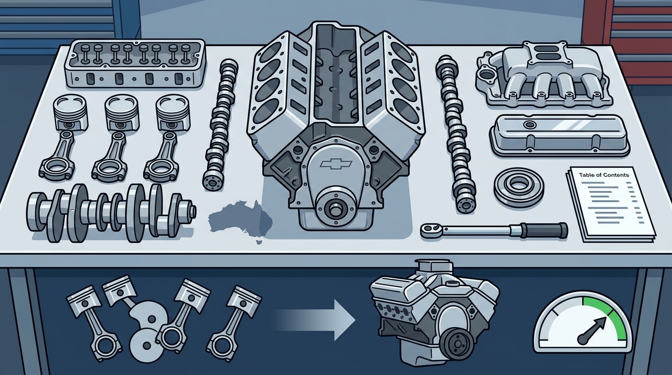 Selecting Chevy Performance Engine Components for Australian Bu