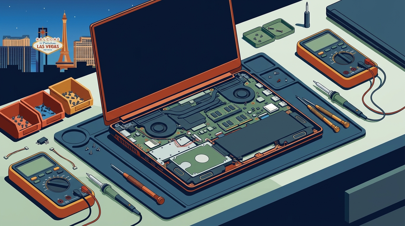 Essential Criteria for Evaluating Laptop Repair Services in Las
