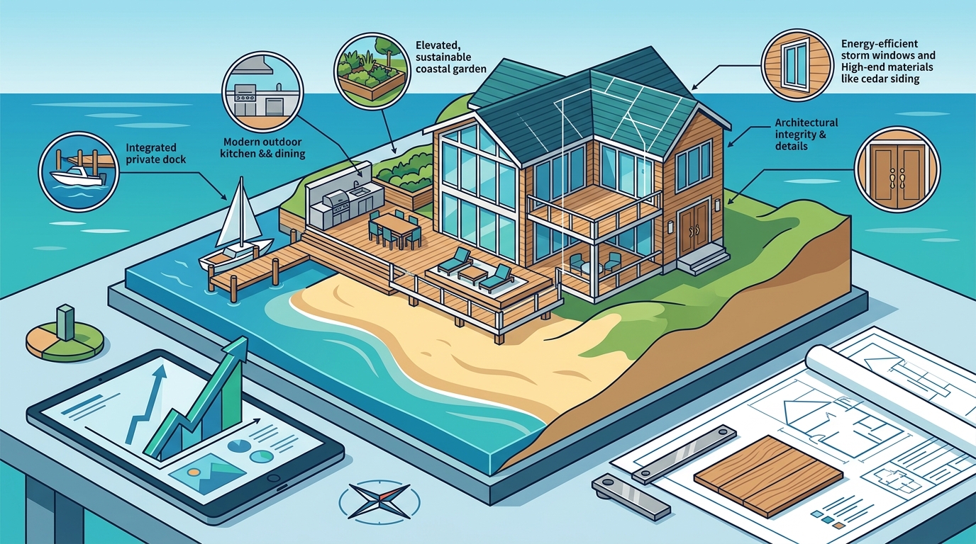 Essential Features in Rehoboth Beach Waterfront Homes