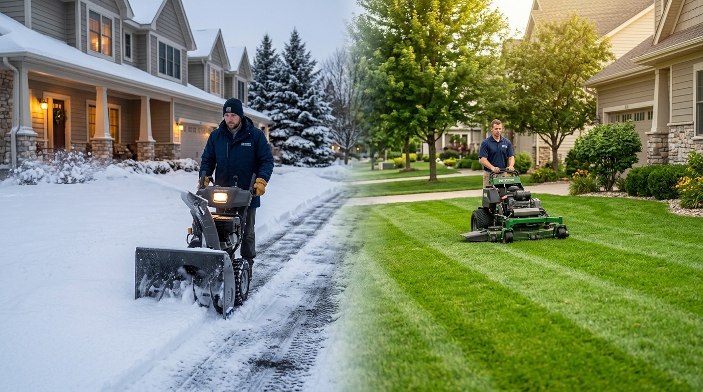 Wisconsin Property Management: Snow & Lawn Care Comparison
