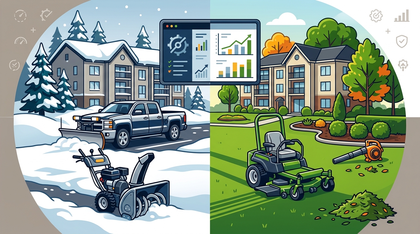 Wisconsin Property Management: Snow & Lawn Care Comparison