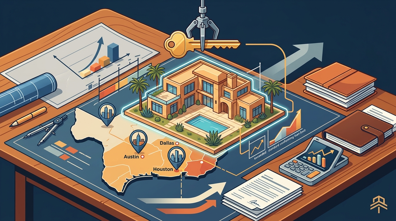 How to Qualify for a Jumbo Mortgage Loan on a Luxury Home in TX