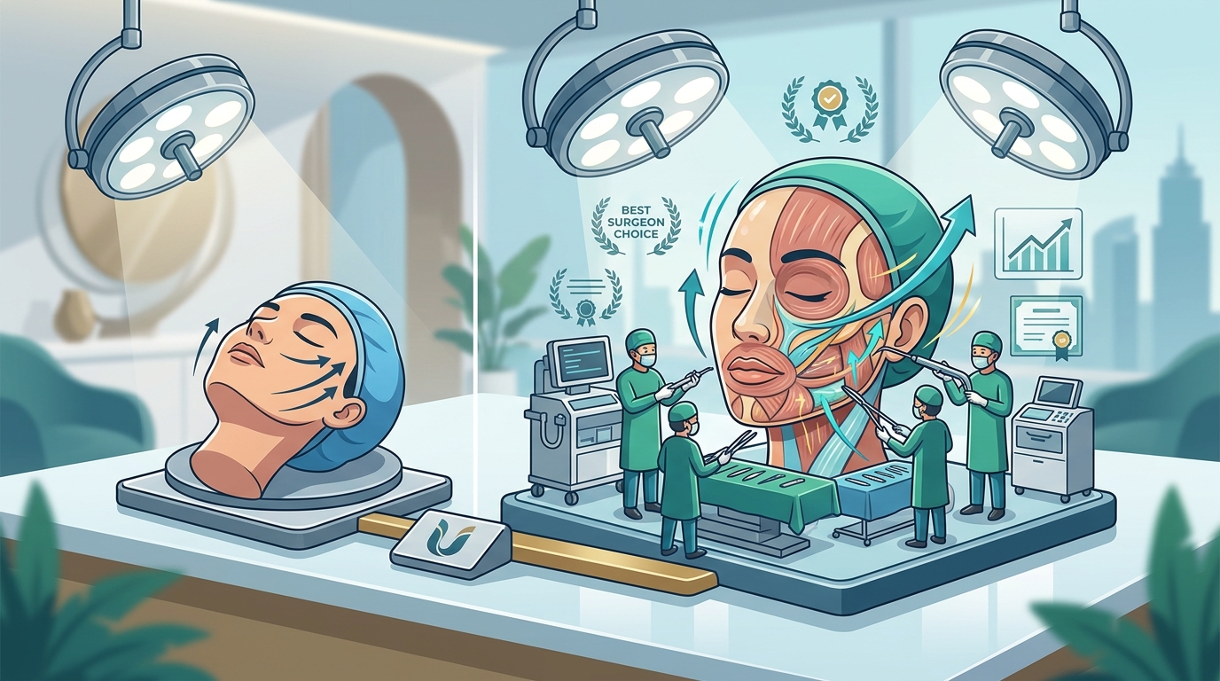 Extended Deep Plane Facelift Surgeons in Jakarta: A Comparative