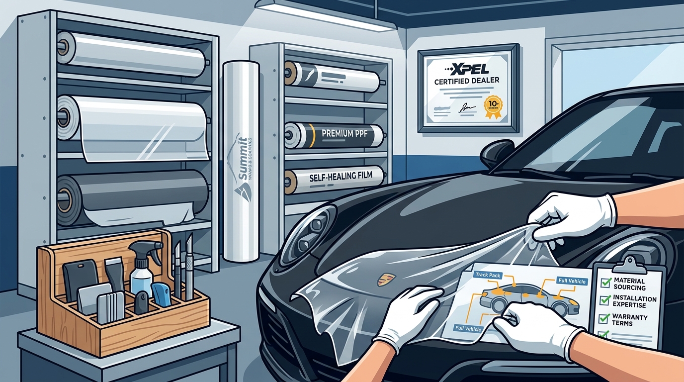 Ultimate Guide to Choosing a Paint Protection Film Installer in